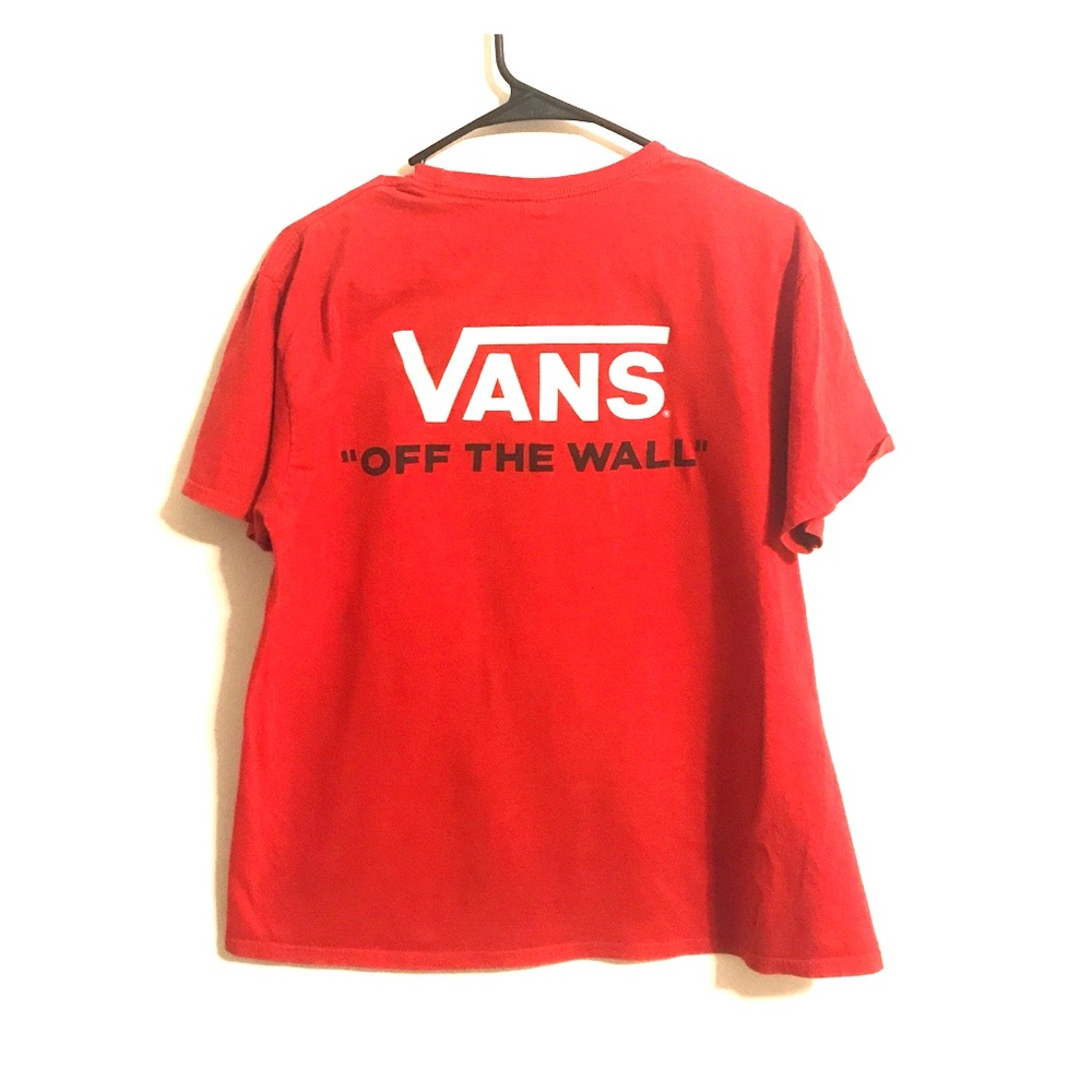 Red vans T-shirt